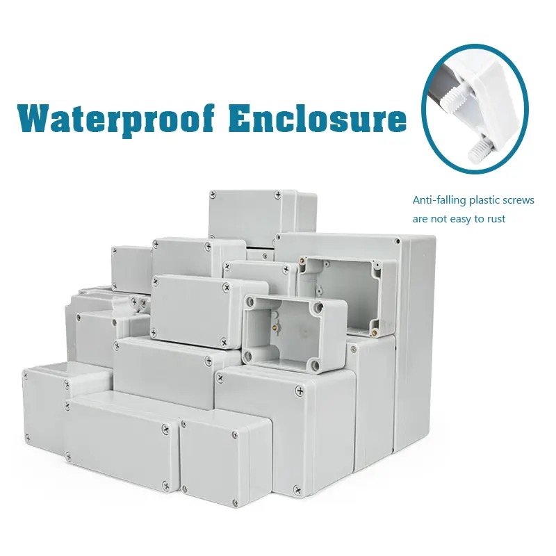 Outdoor Furniture Outlet - IP67 Grey/Clear Cover Outdoor Waterproof Junction