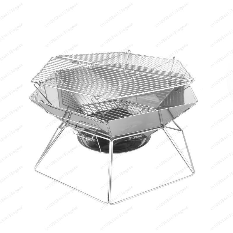Patio Heater Standing - Portable Wood Stove Brazier Camping Fire