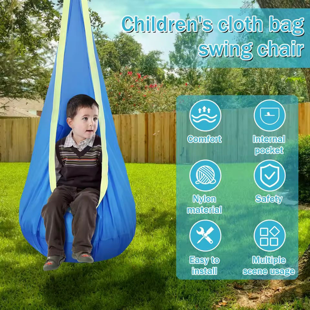 Kids Pod Swing Seat Nylon Hang - Outdoor Furniture Rh ulasan dan harga