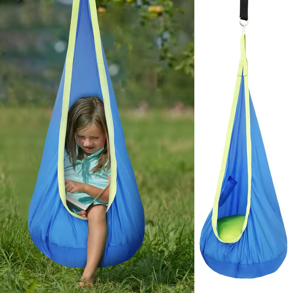 Kids Pod Swing Seat Nylon Hang - Outdoor Furniture Rh ulasan dan harga