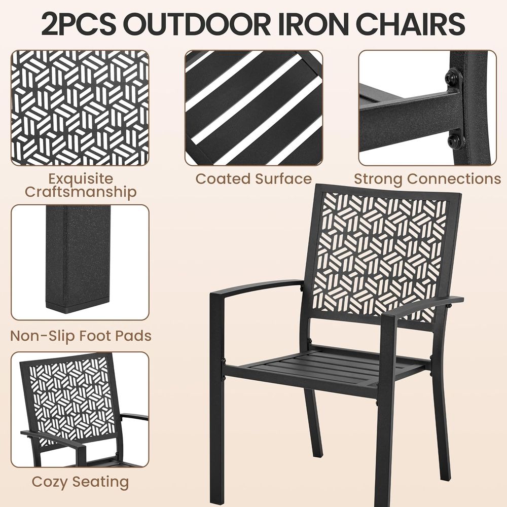 Outdoor Patio Dining Chairs Se - Outdoor Furniture Ofo ulasan dan harga