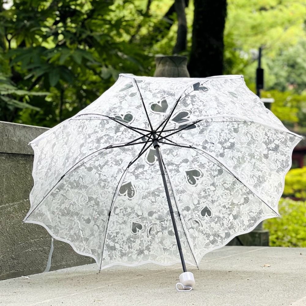 Foldable Lace Parasol Umbrella - Parasol Umbrella Large ulasan dan harga