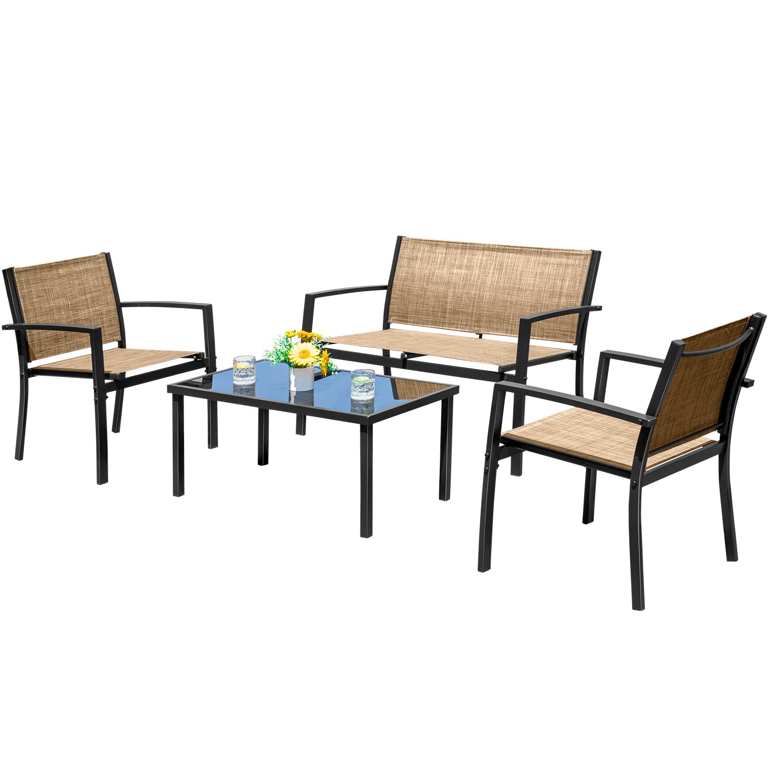 o*-Outdoor Furniture Set 4 Pie - Outdoor Furniture Ofo ulasan dan harga