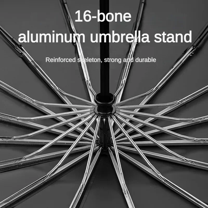 Super Large 140CM Automatic Fo - Parasol Umbrella Large ulasan dan harga