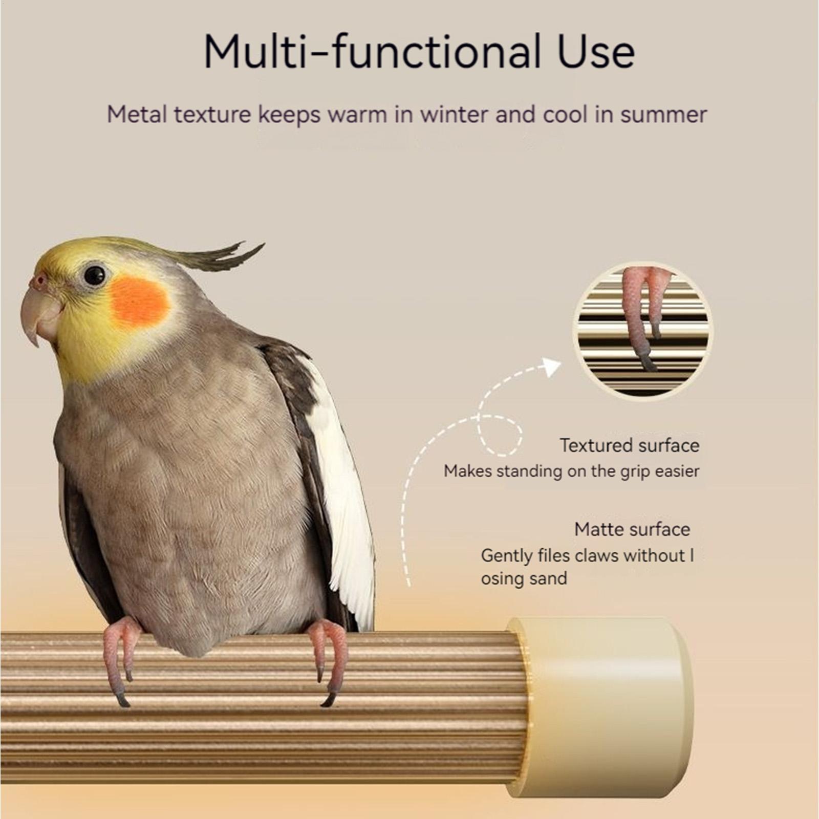 Bird Heating Perch Stand Warme - Patio Heater Standing ulasan dan harga