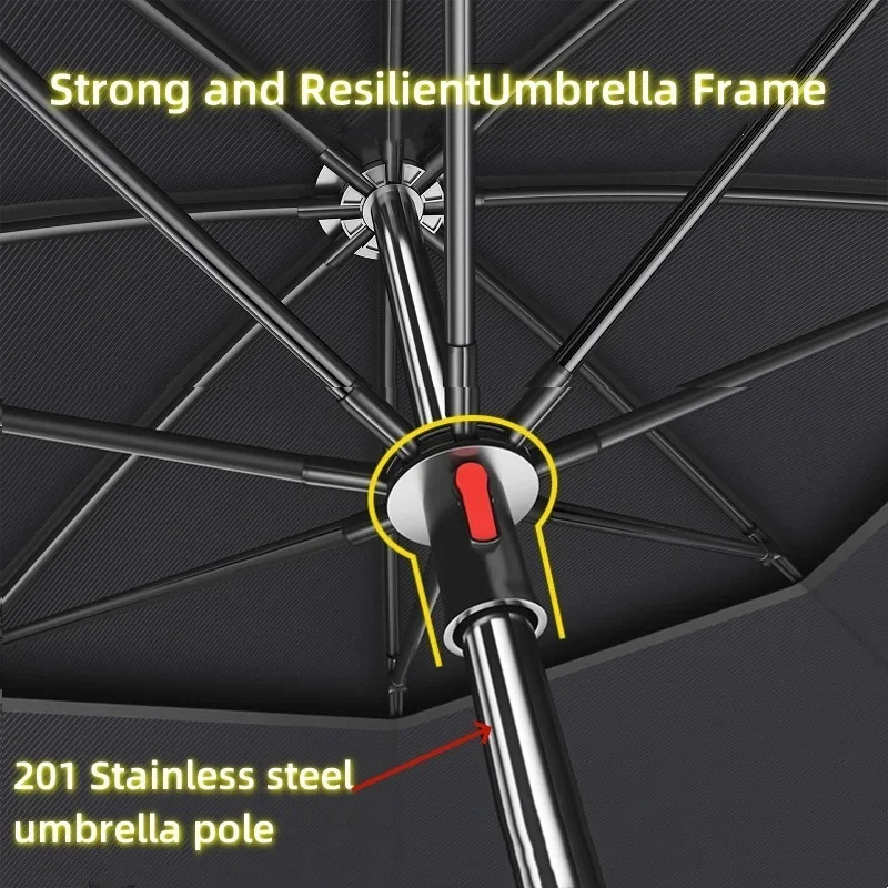 Double-Layer Fishing Umbrella  - Parasol Umbrella Large ulasan dan harga