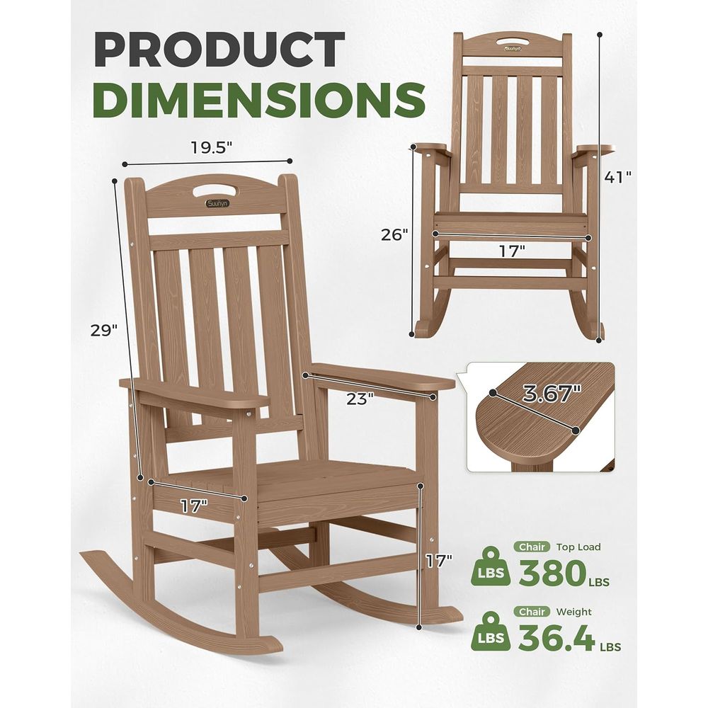 Outdoor Rocking Chair t o 2, H - Outdoor Furniture Ofo ulasan dan harga
