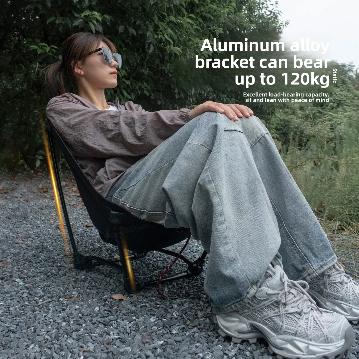 Moon Chair Outdoor Camping Cha - Outdoor Furniture Used ulasan dan harga
