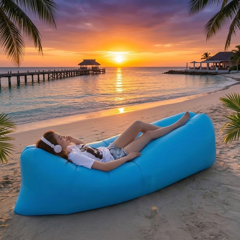 Portable Inflatable Air Sofa,  - Outdoor Furniture Costco ulasan dan harga
