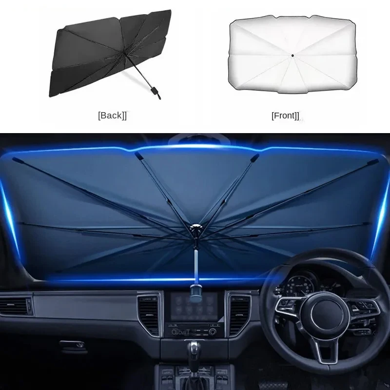 1PCS Large Anti UV Car Parasol - Parasol Umbrella Large ulasan dan harga