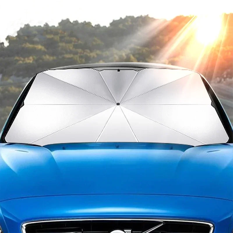 1PCS Large Anti UV Car Parasol - Parasol Umbrella Large ulasan dan harga