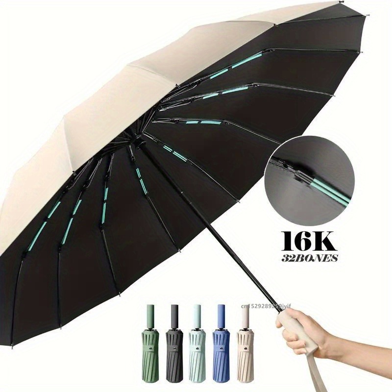 16K Double Bones Large Umbrell - Parasol Umbrella Large ulasan dan harga