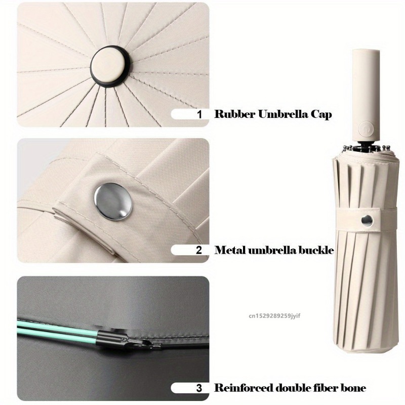 16K Double Bones Large Umbrell - Parasol Umbrella Large ulasan dan harga