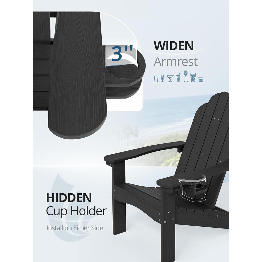 Adirondack Chairs Set o 4 - We - Outdoor Furniture Ofo ulasan dan harga