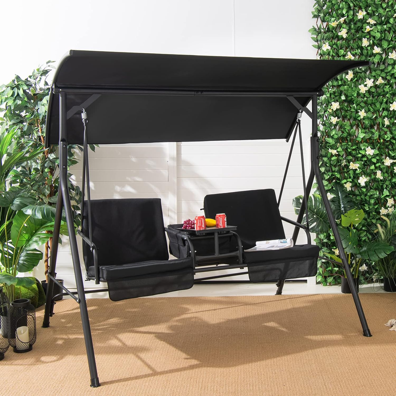 o*-2 Person Porch Swing, Outdo - Outdoor Furniture Ofo ulasan dan harga