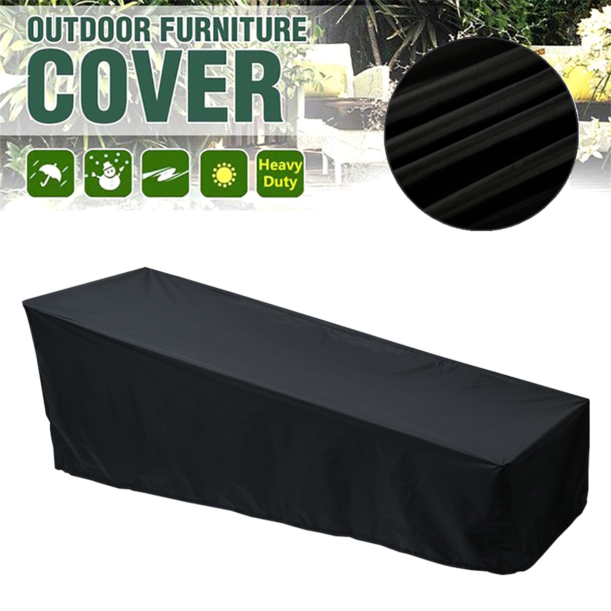 Outdoor Garden Sunbed Cover Su - Outdoor Furniture Paint ulasan dan harga