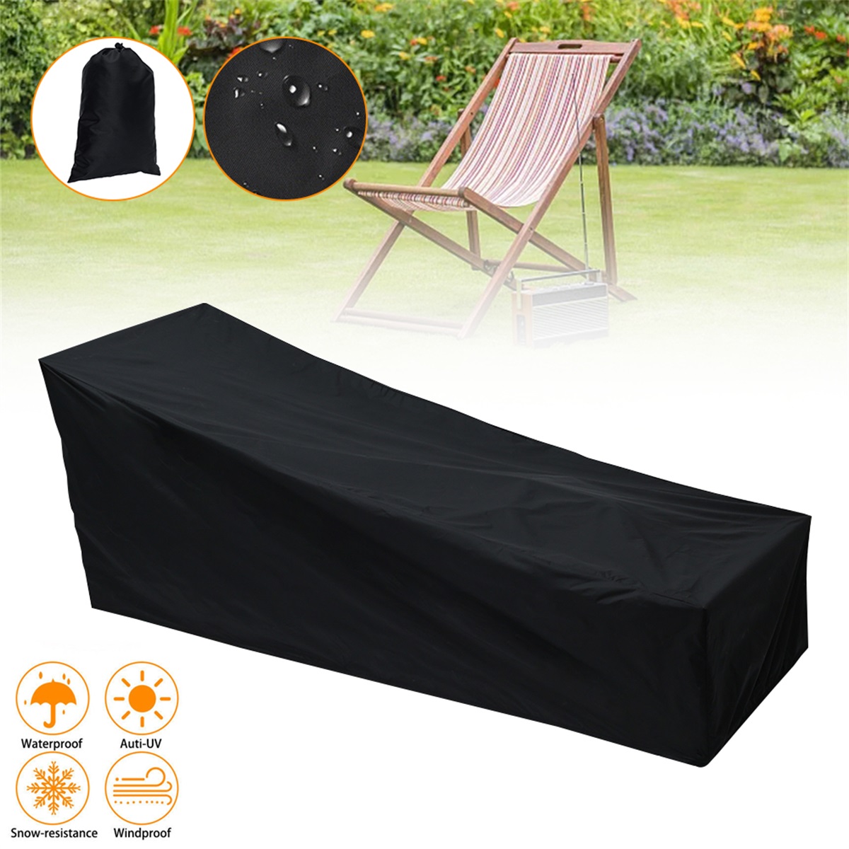 Outdoor Garden Sunbed Cover Su - Outdoor Furniture Paint ulasan dan harga