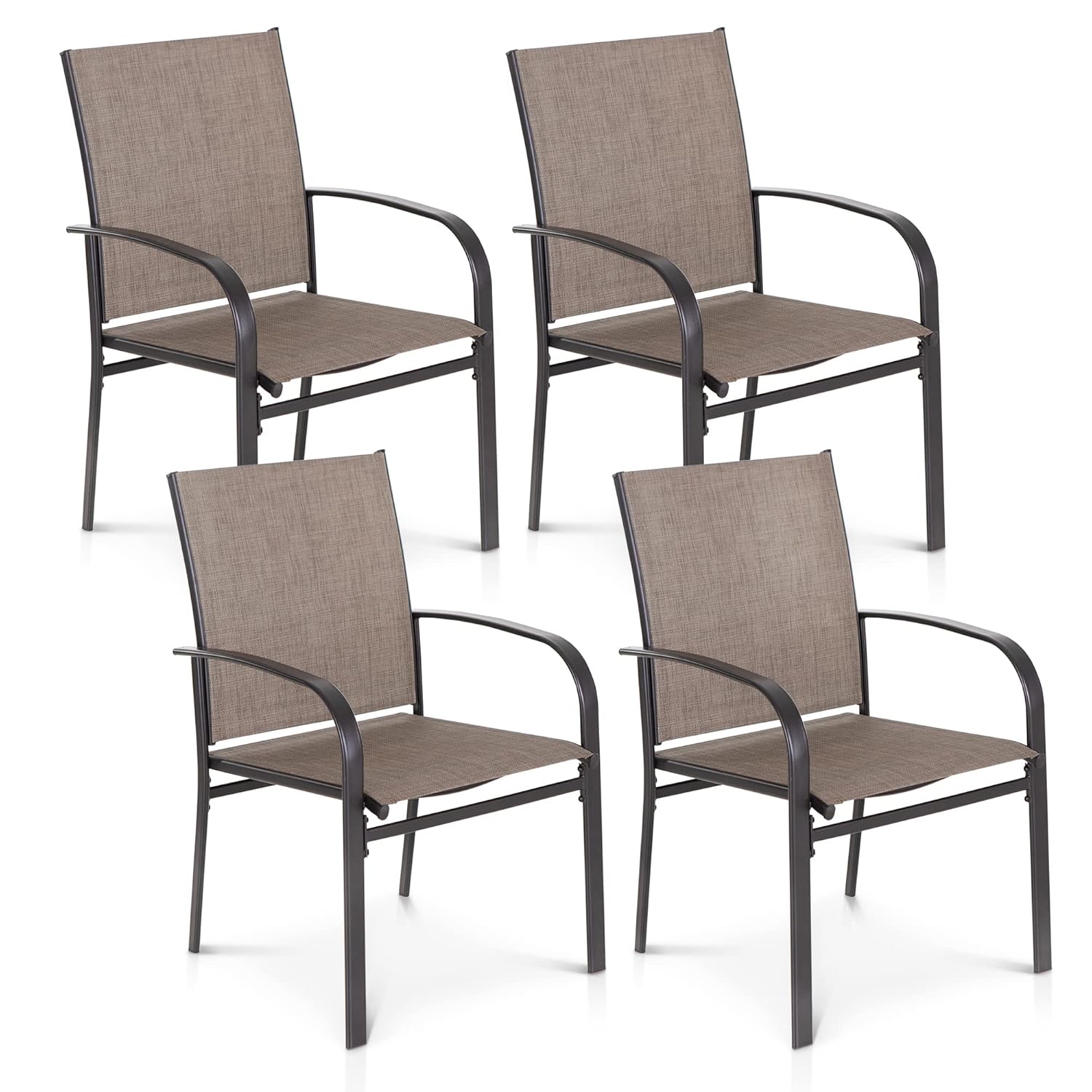 o*-Patio Dining Chairs Set of  - Outdoor Furniture Ofo ulasan dan harga