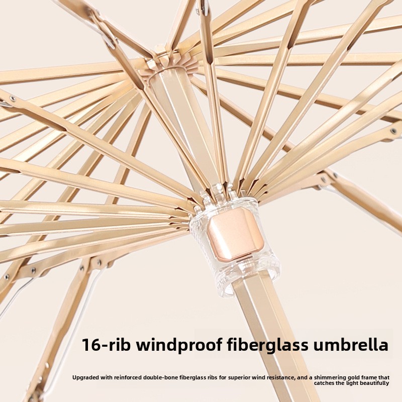 Vintage 16 Ribs Umbrella Large - Parasol Umbrella Large ulasan dan harga