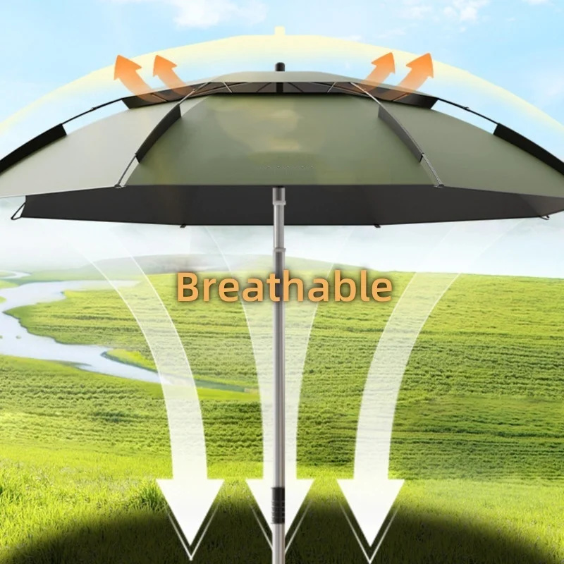 2.0-2.6M Fishing Parasol 201 S - Parasol Umbrella Large ulasan dan harga