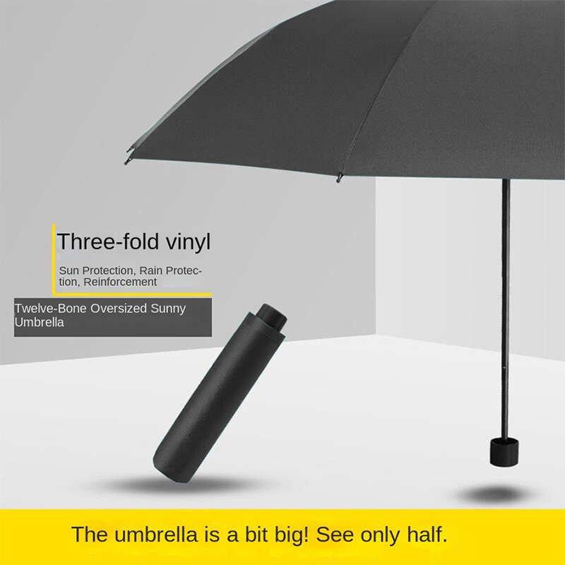 New Extra-large Folding Umbrel - Parasol Umbrella Large ulasan dan harga
